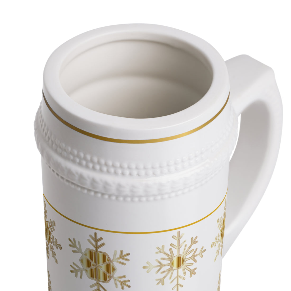 Snowflake Beer Stein Mug Holiday Drinkware in California