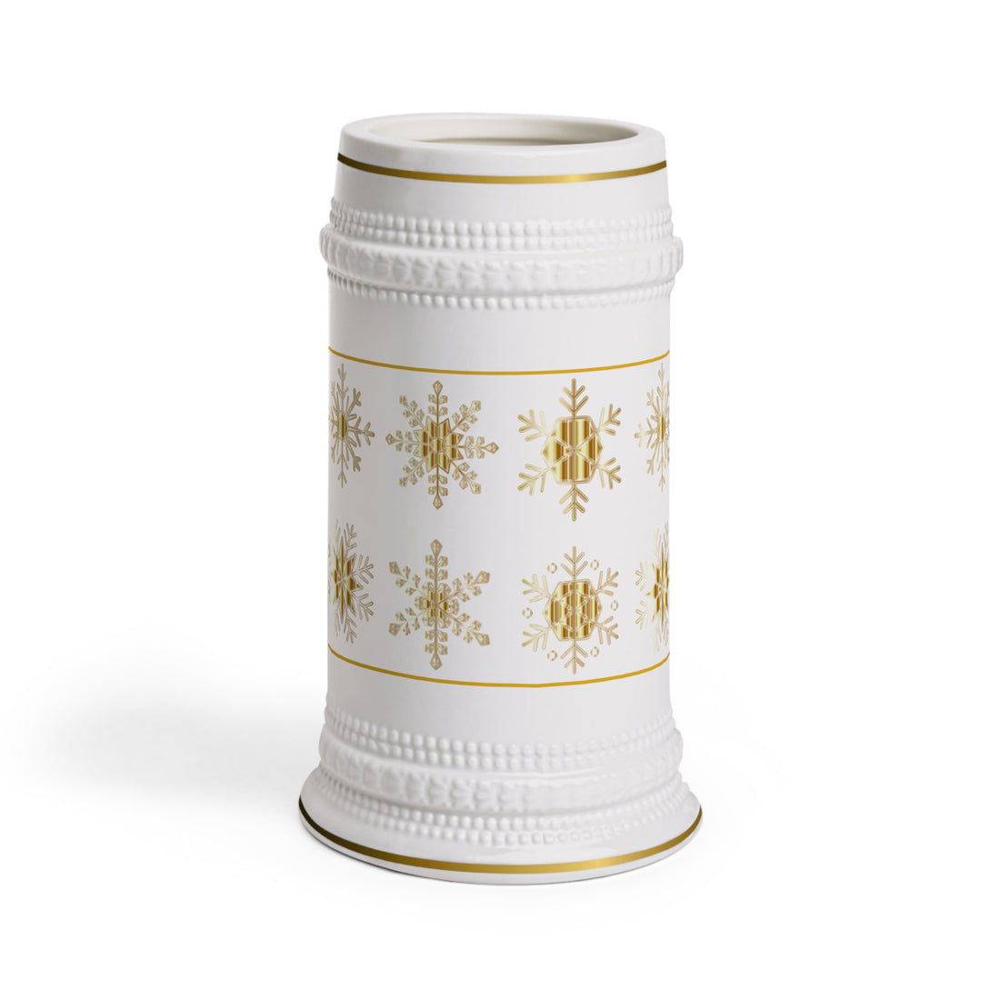 Snowflake Beer Stein Mug Holiday Drinkware in California