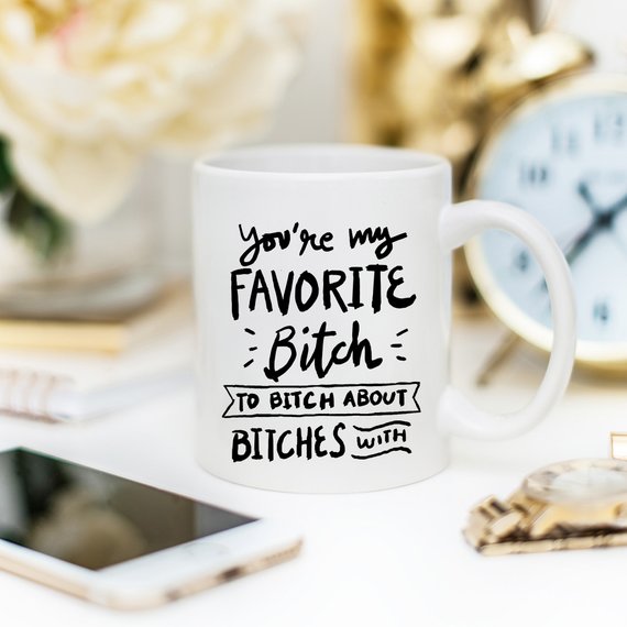 BFFs Funny Mug - You're My Favorite Bitch To Bitch
